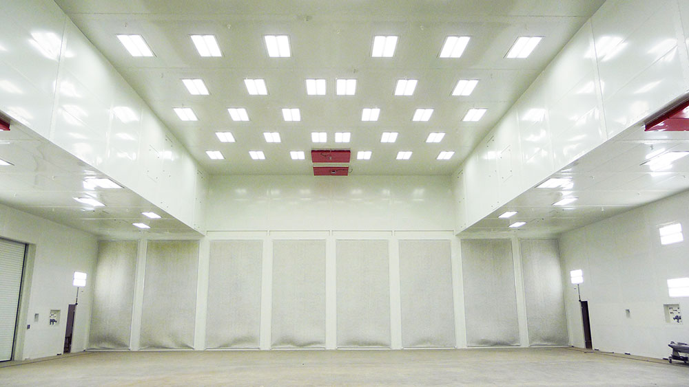 hill Air-force base paint booth