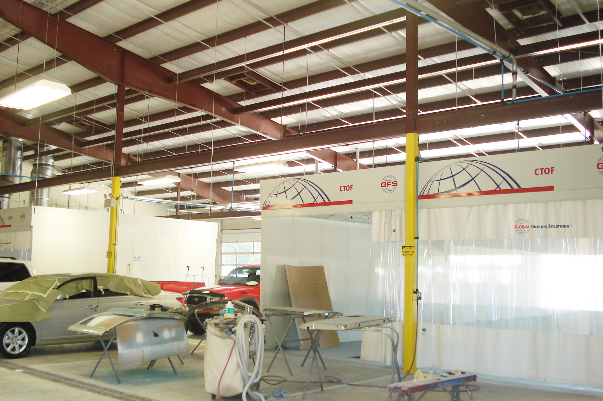 Dual-Bay CTOF Paint Booth