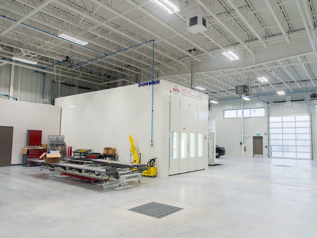 GFS Truck Spray Booth