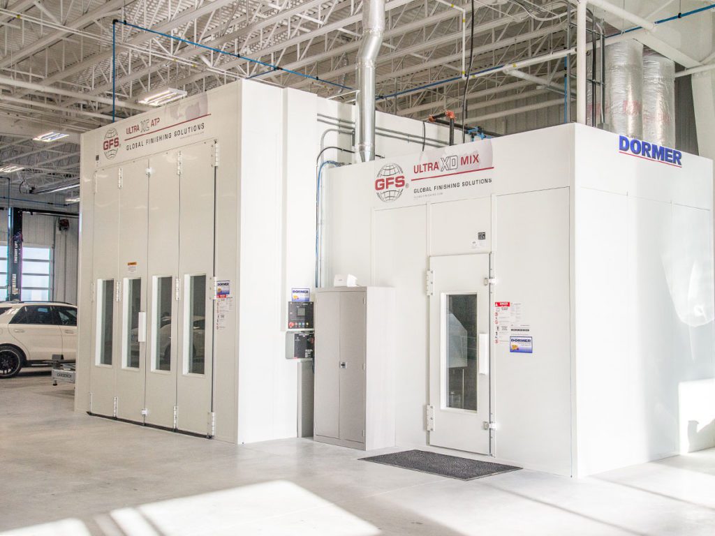 GFS Truck paint booth