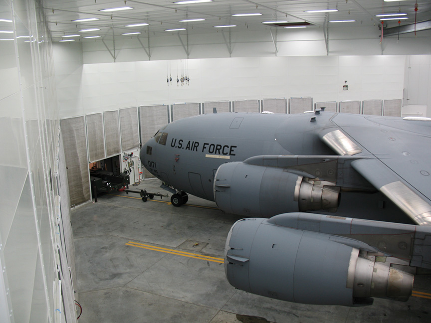 Global Finishing Solutions Military Aerospace Defense paint booth