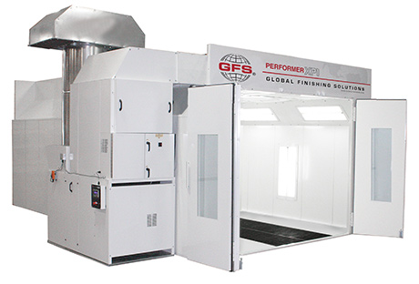 Performer XP1 paint spray booth