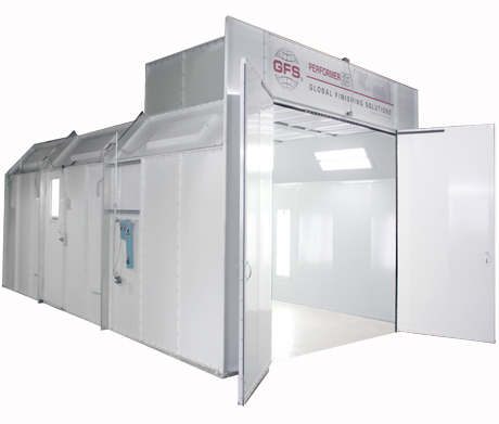 Performer ES paint booth