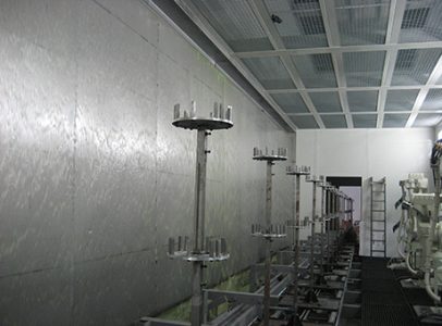 Envirotect water wash paint booth