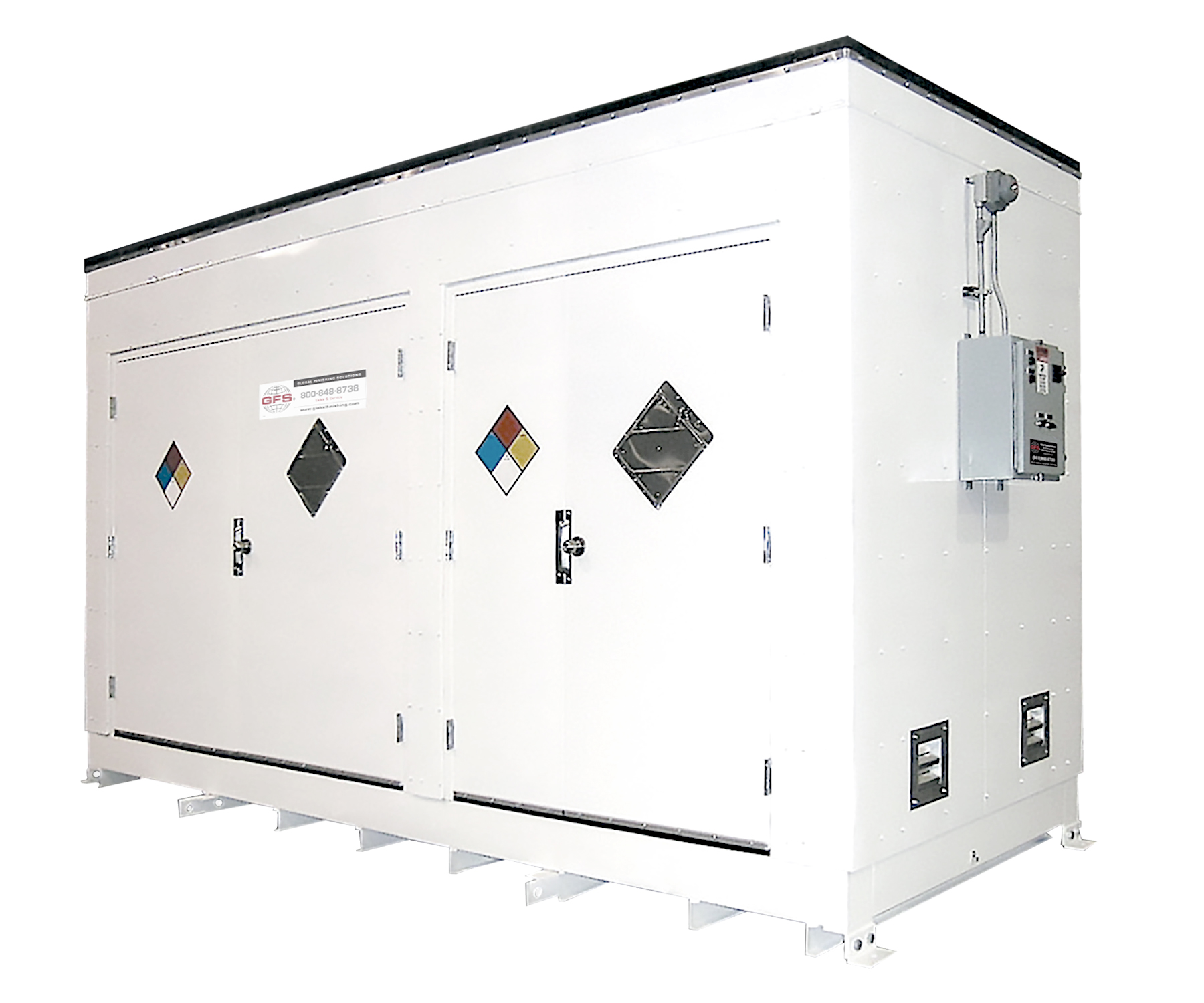 Hazardous Material Storage Building Global Finishing Solutions