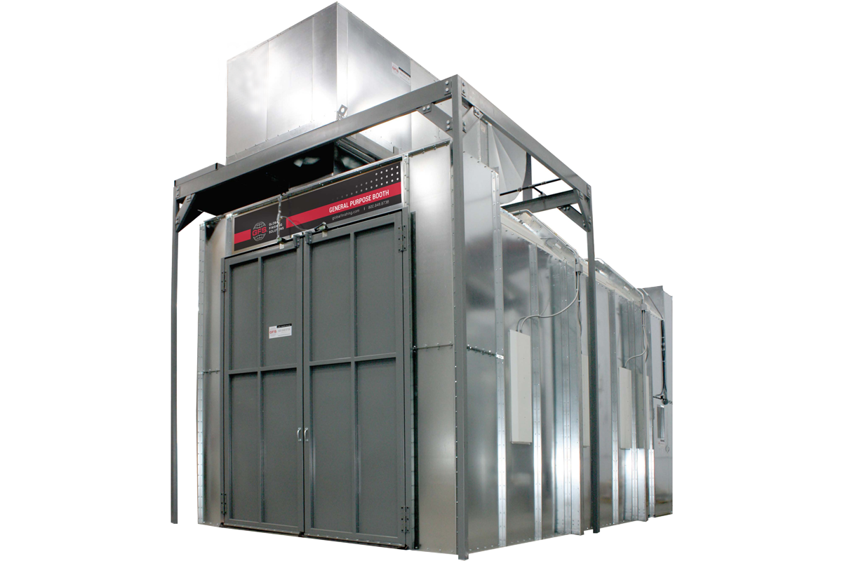 General purpose spray booth