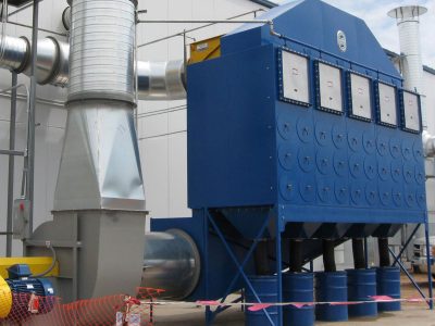 High production dust collection