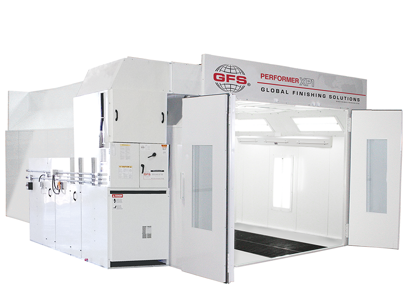 Performer XP1 FullyLoaded Paint Booth from Global Finishing Solutions