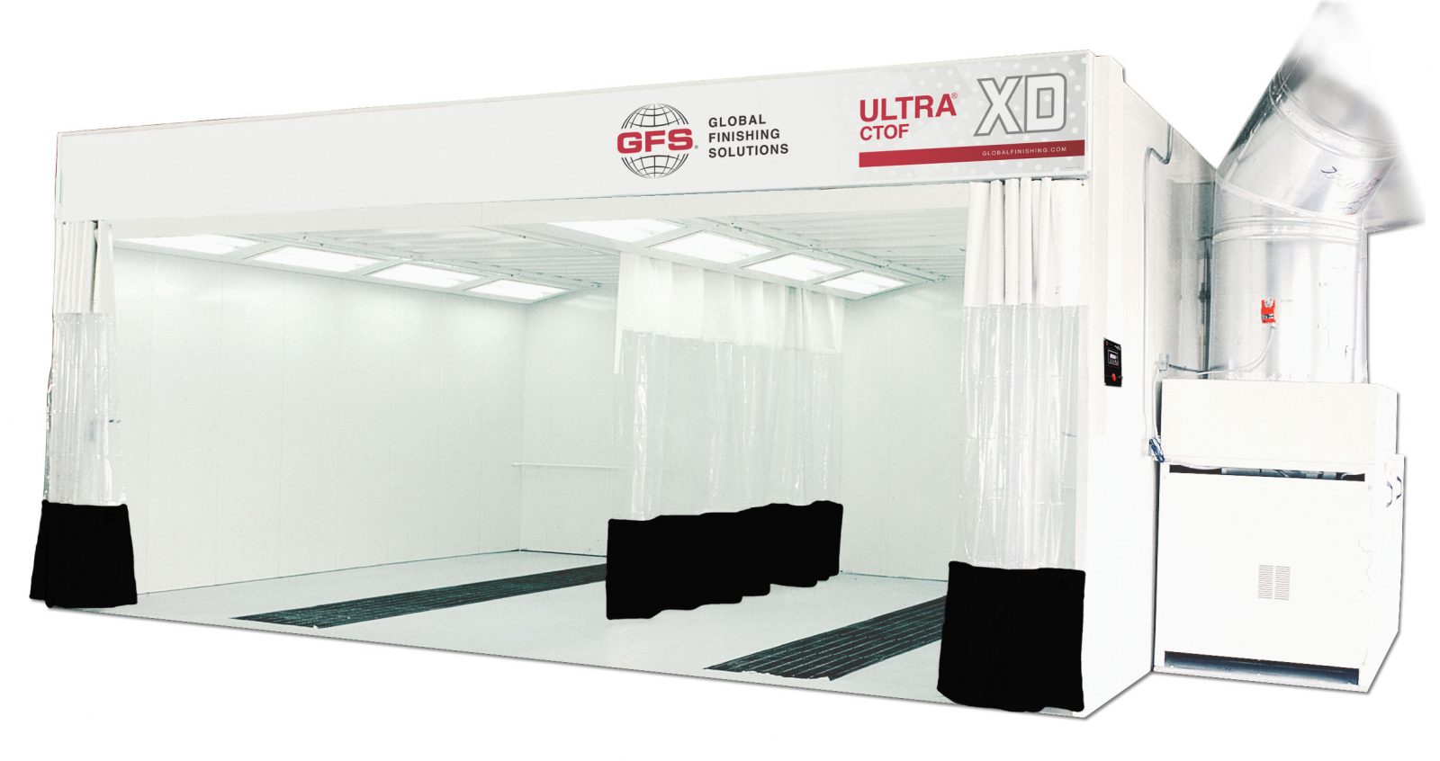 CTOF Booths ClosedTop OpenFront Booth Global Finishing Solutions