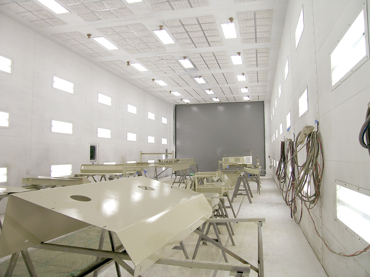 GFS industrial paint booth