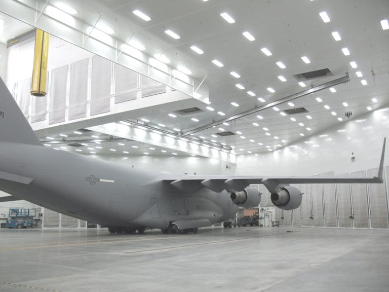 CorrosionControlled Paint Booths for C130 Aircraft Global Finishing Solutions