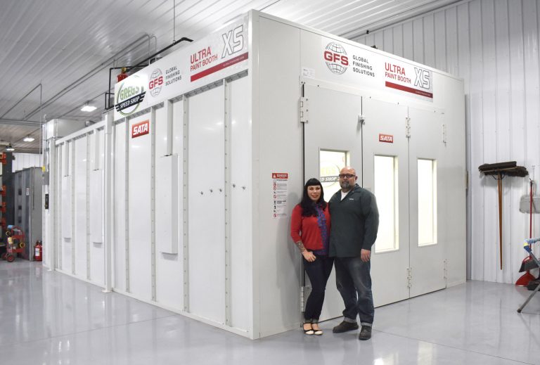 Ultra XS Paint Booth from Global Finishing Solutions GFS Spray Booths