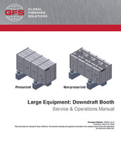 Large Equipment Downdraft booths