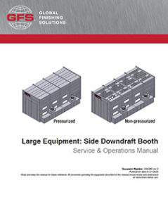 Large Equipment Side-Downdraft Booths